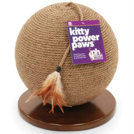 Picture of Prevue Hendryx 7130 Kitty Power Paws Sphere Scratching Post
