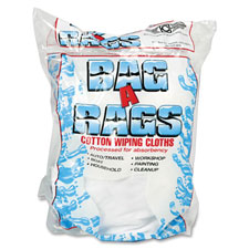 OFX00070CT Bag A Rags Cotton Wiping Cloths