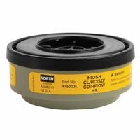 068-N75003L Acid Gas Cartridge For N Series- Yellow