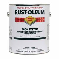 1 gal Floor Paint, Gloss Finish, Safety Red, Solvent Base