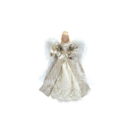 16 in. Silver Elegance Angel Tree Topper