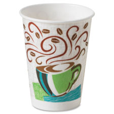DXE5342CDCT Perfectouch Coffee Haze Hot Cups- 12 oz. - 50 Per Count
