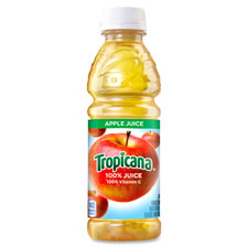 Picture of Quaker Foods QKR75717 Tropicana Apple Juice, 24 Per Count
