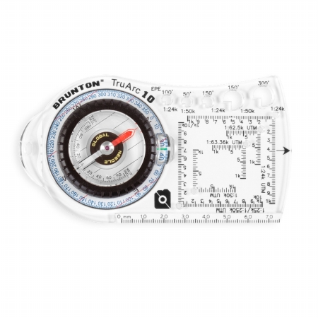 Picture of Brunton 4007382 TruArc10 Baseplate Compass&#44; Rare Earth Global Needle
