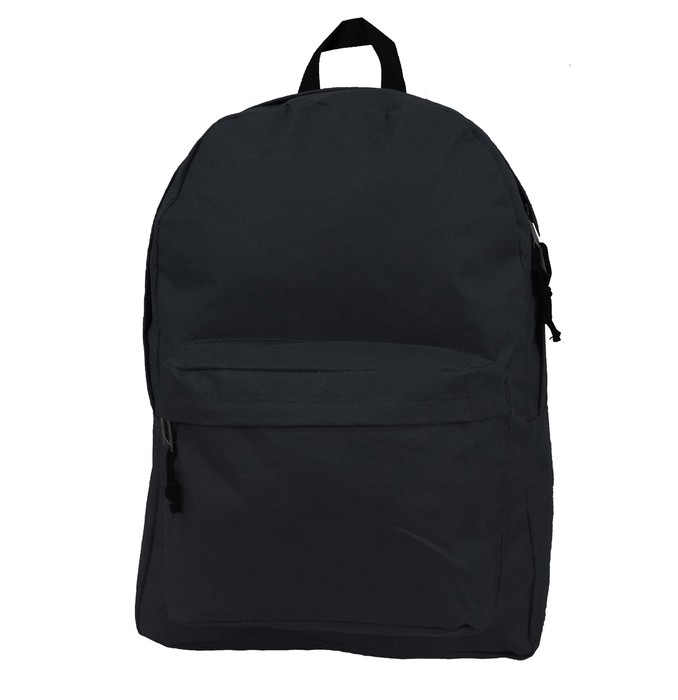 18 in. Basic Backpack- School Bag- Day Pack & Book Bag