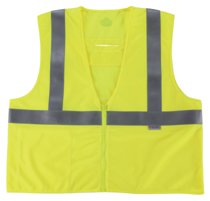 Glowear 8260Frhl Cl 2 Fire Resis Modacrylic Vest - Lime - Large - X large
