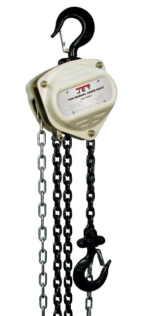 825-101900 0.5-Ton Hand Chain Hoist With 10 ft. Lift -  JET