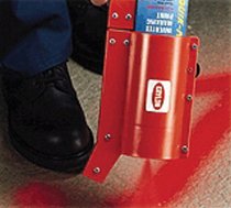 425-S03650 20 oz. Fluorescent Red & Orange Upside-Down