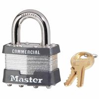 Picture of Master Lock 470-1KA-2001 Laminated Padlock Keyed Alike Key Code