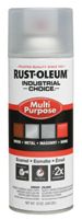 Electrical Utility Industry Spray Paint, Light Gray, Gloss, Solvent, 12 oz