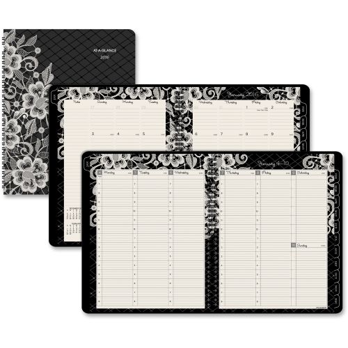 AAG541905 Lacey Weakly-Monthly Wire bound Professional Planner -  At-A-Glance