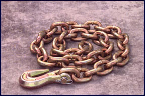 Picture of Mo-Clamp  MCL-6004 Chain with Grab Hook 4 ft. x 0.38 in.