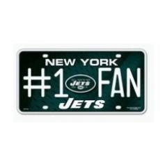 MTF2201 No.1 Fan Metal Tag - New York Jets
