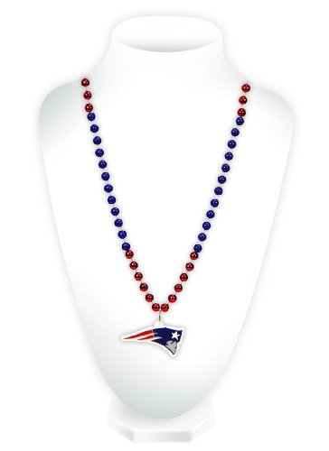 Picture of Rico Industries BDM1501 Beads With Medallion - New England Patriots