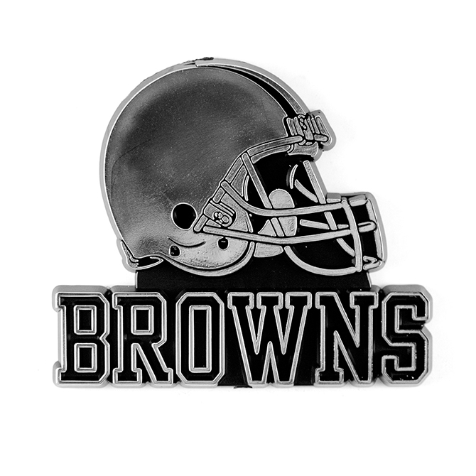 NF08 Chrome Auto Emblem - Cleveland Browns