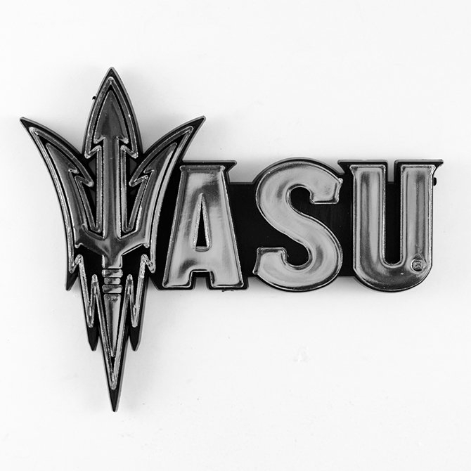 U004 Chrome Auto Emblem - Arizona State