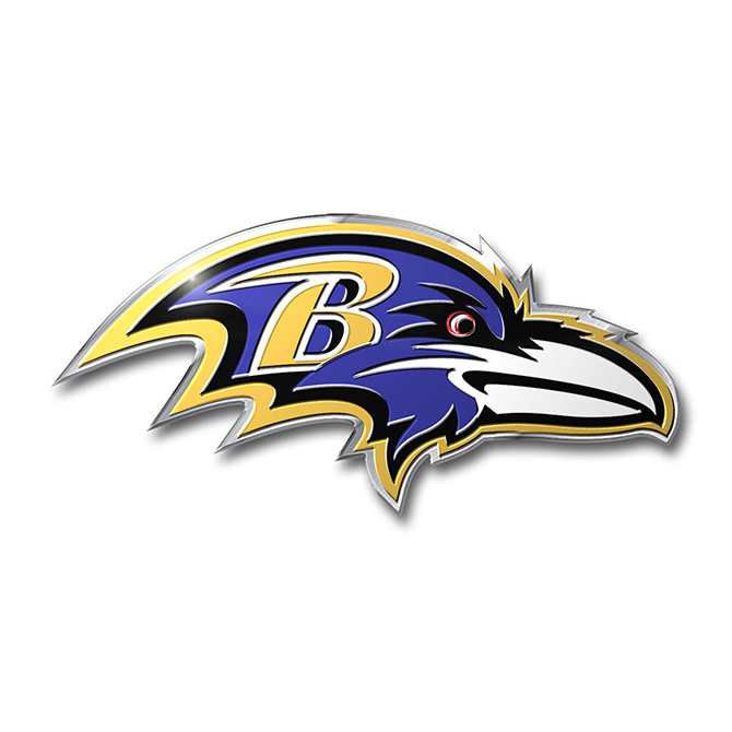 CE3NF03 Color Auto Emblem - Baltimore Ravens