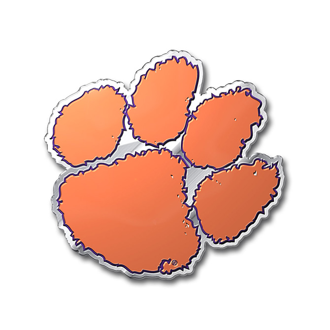 Color Auto Emblem - Clemson University