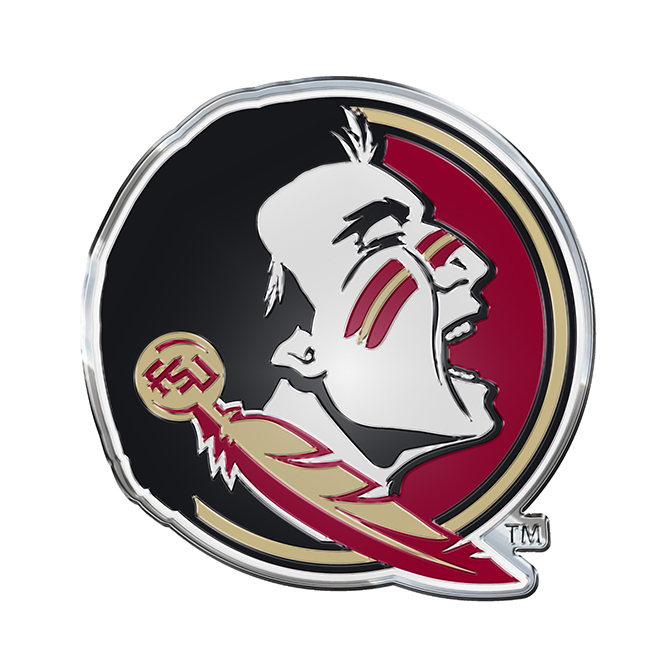 CE3U019 Color Auto Emblem - Florida State Seminoles