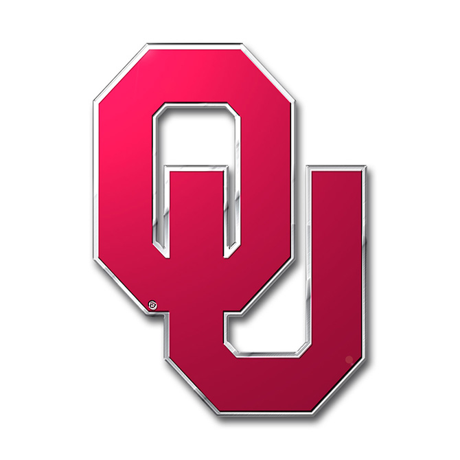 Color Auto Emblem - Oklahoma Sooners