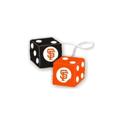Picture of Fremont Die Consumer Products F68026 Fuzzy Dice - San Francisco Giants