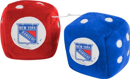 Fuzzy Dice - New York Rangers