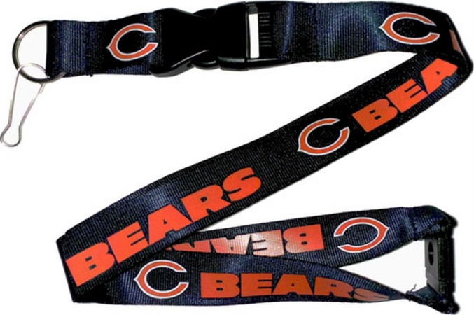 Picture of Aminco International NFL-LN-095-16 Lanyard - Chicago Bears