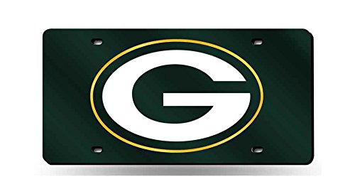 LZC3301 Laser Cut Auto Tag - Green Bay Packers