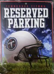 PSM0301 Metal Parking Sign - Tennessee Titans