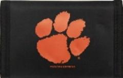 Picture of Rico Industries NTR120201 Nylon Tri-Fold Wallet - Clemson