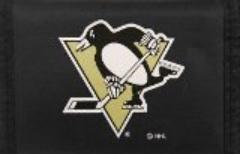 Picture of Rico Industries NTR7201 Nylon Tri-Fold Wallet - Pittsburgh Penguins