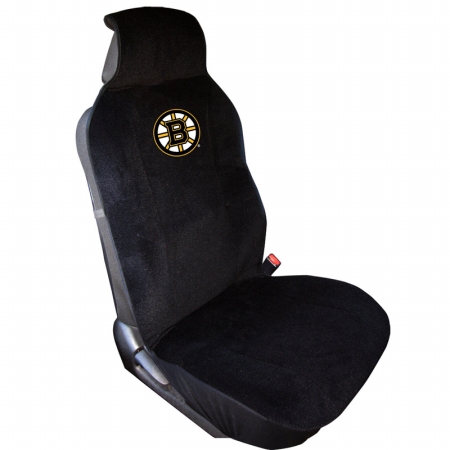 Picture of Fremont Die Consumer Products F86808 Seat Cover&#44; Plyv - Boston Bruins