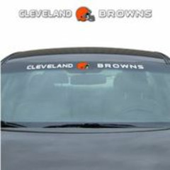 Picture of Team Promark WSDNF08 Windshield Graphic Decal - Cleveland Browns