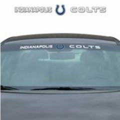 WSDNF13 Windshield Graphic Decal - Indianapolis Colts