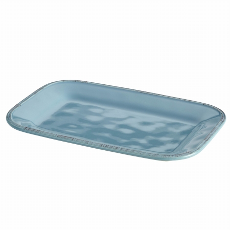 Picture of Rachael Ray 57231 Rectangular Platter- 8 in. by 12 in.- Agave Blue