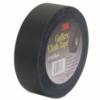 Abrasive 405-051111-91846  Cloth Gaffers Tape 6910 Black 1 in. x 60 Yd 12.0 Mil -  3M