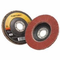 Abrasive 405-051141-55606 Cubitron Ii Flap Disc 967A- 4.5 in.- 60 Grit- 0.88 in. Arbor- 13- 300 Rpm- Type 27 -  3M