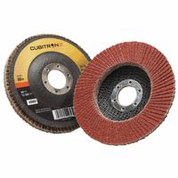 Abrasive 405-051141-55607 Cubitron Ii Flap Disc 967A- 4.5 in.- 80 Grit- 0.88 in. Arbor- 13- 300 Rpm- Type 27 -  3M