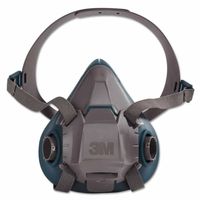 Picture of 3M Oh/Esd 142-6502 Rugged Comfort Half-Facepiece Reusable Respirators- Medium