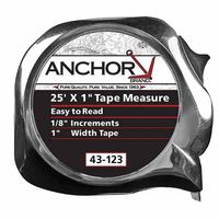 Picture of Anchor Brand 103-43-128 1 in. x 25 ft. Read Tape Measure