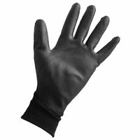 Picture of Ansell 012-48-101-10 Sensilite Gloves&#44; 10&#44; Black