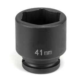 GRY-3040M Standard Length Impact Socket - 0.75 in. Drive x 40 mm.
