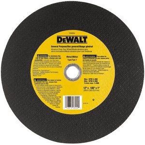 Picture of DeWalt  DWT-DW8001 General Purpose Chop Saw Wheel - 14 x 0.2 x 1 in.
