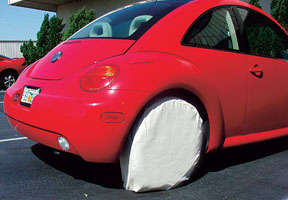 16 in. Canvas Tire Cover