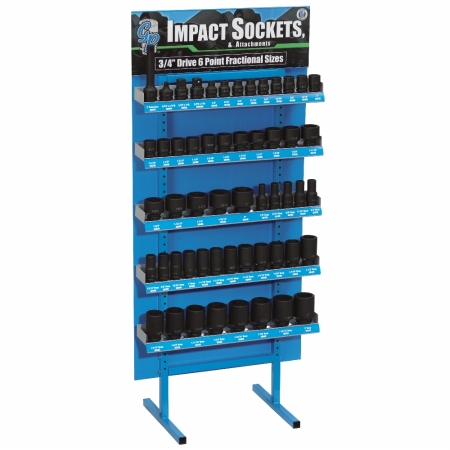 Picture of Grey Pneumatic  GRY-D354 0.75 in. Drive Standard &amp; Deep Length Display Impact