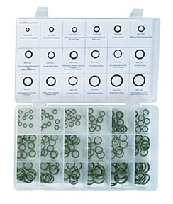 FJC Import Large Metric O-Ring Assortment Kit for Various Applications (4299)