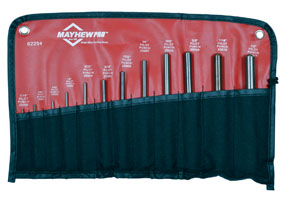 Picture of Mayhew Tools  MAY-62254 12-K Pilot Punch Kit  12-Piece