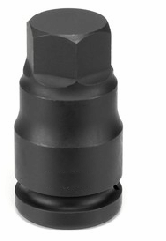 Grey Pneumatic 1" Drive x 30mm Hex Driver Socket (4930M)