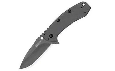 Kershaw Black Titanium Cryo Hinderer Pocket Knife (1555TI)
