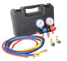 Picture of &quot;FJC  FJC-6760SPC Manifold Gauge &amp; Hose Set In Case 60 in.